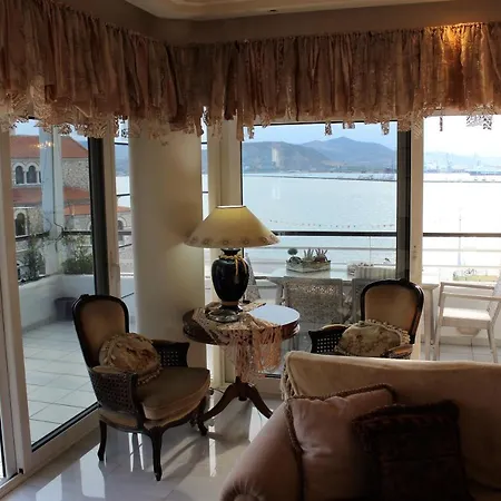 Luxury Sea View Apartment Volos Exterior photo